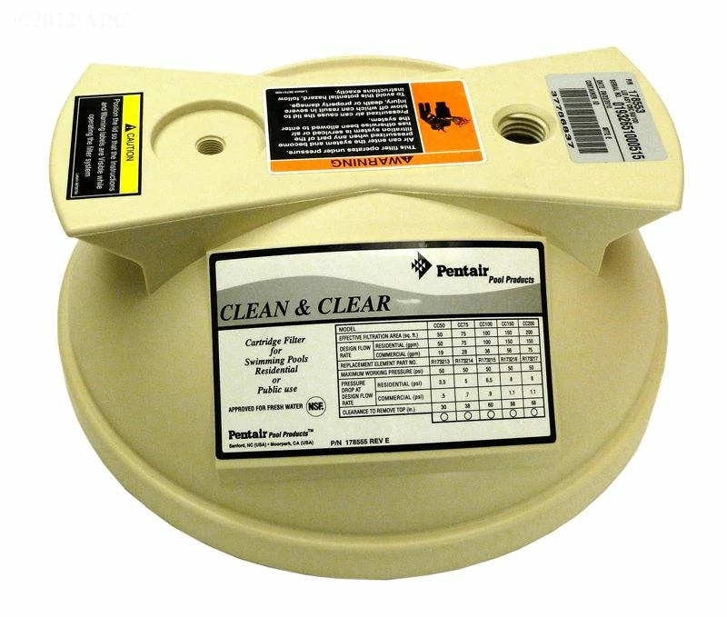 Pentair 178553 Filter Lid For Clean & Clear 50 / 100 - Image 4