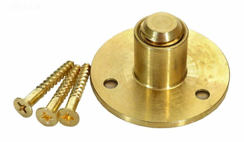 Brass Anchor With Screw For Pool Safety Covers With Wood Deck - Image 2
