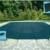 Commercial Black Mesh Safety Cover For 16 Ft X 40 Ft Pool - 25 Year Warranty