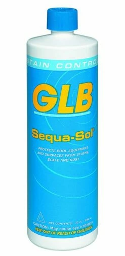 GLB Sequa-Sol Sequestering Agent Pool Stain Preventer - 1-Quart