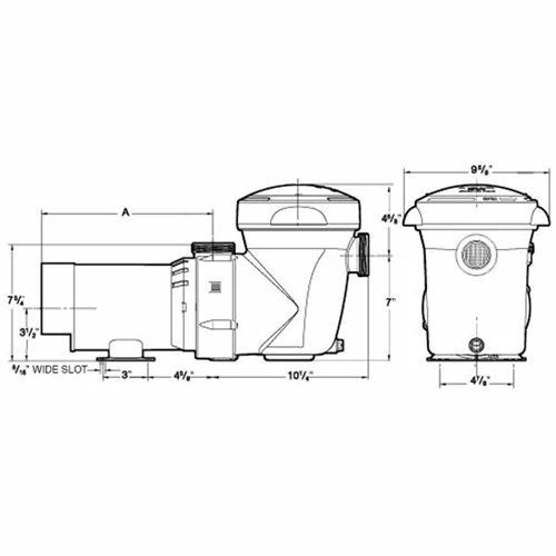 Hayward W3SP1593 Power-Flo Matrix Pool Pump 1.5 HP - Image 3