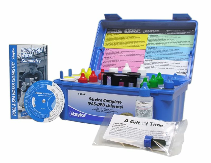 Taylor Complete Service FAS-DPD (Chlorine) Test Kit - K-2006C - Image 2