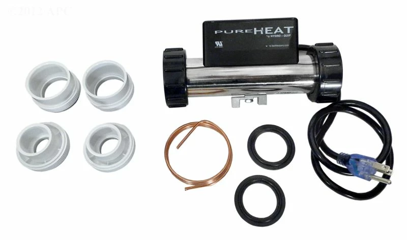 Hydro-Quip PH101-15UV In-Line Bath Heater - 120V, 1500W, Vac