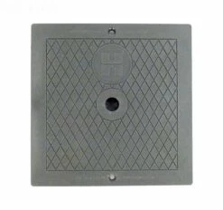 Hayward SP1080 Series 10 Inch Square Skimmer Lid SPX1082EDGR - Dark Gray